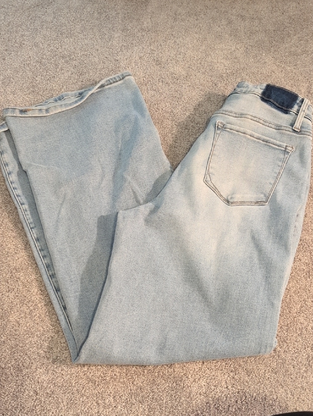 Denim Lab Light Wash Wide Leg Jeans